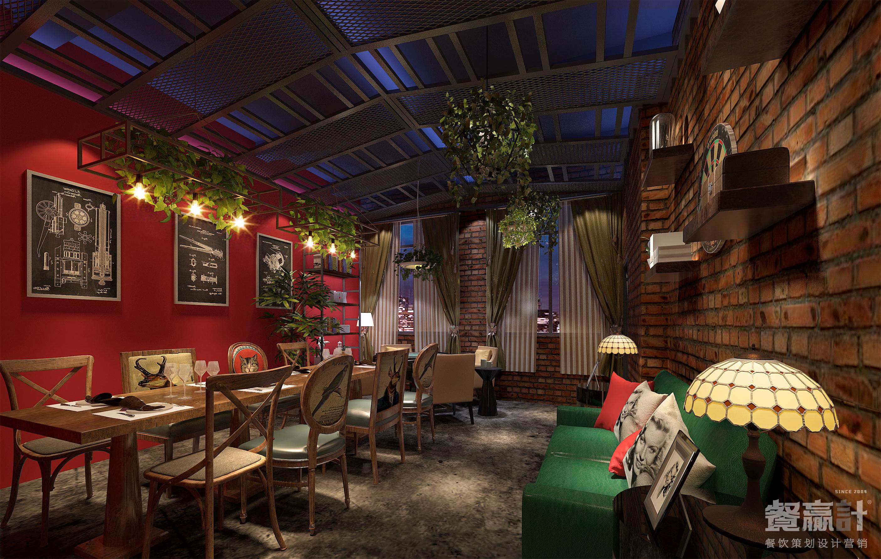 东莞音乐餐吧空间策划设计——城里故事音乐餐吧私密区域设计