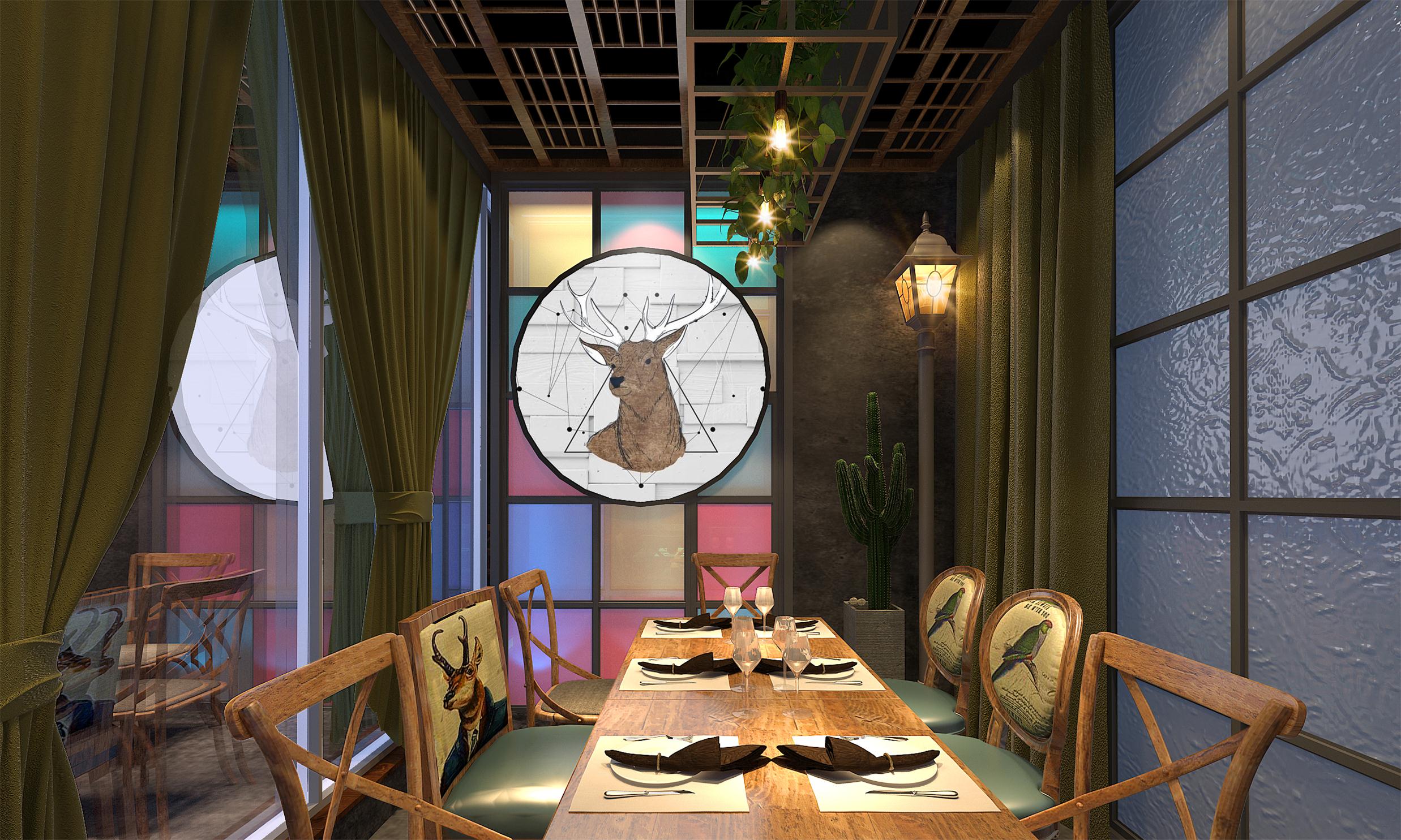 东莞音乐餐吧空间策划设计——城里故事半开放音乐餐吧区域设计